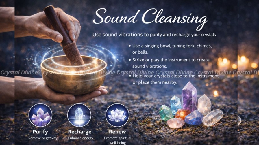 How to Cleanse Crystals at Home