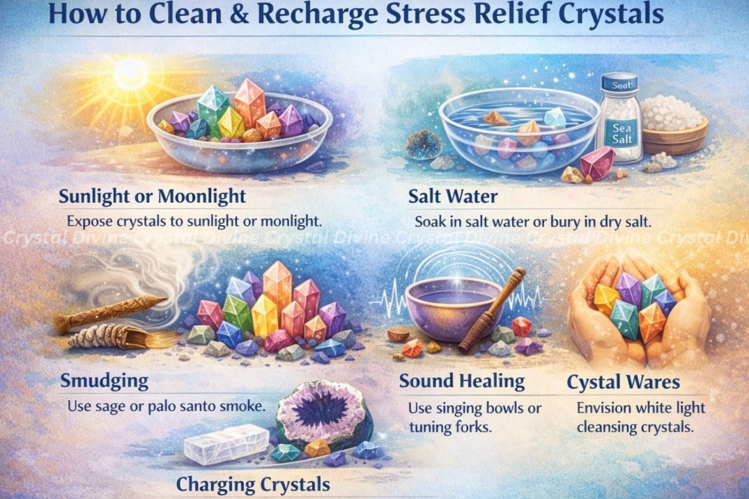 Crystals for Stress Relief