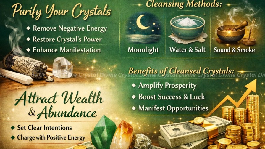 How to Cleanse Crystals at Home