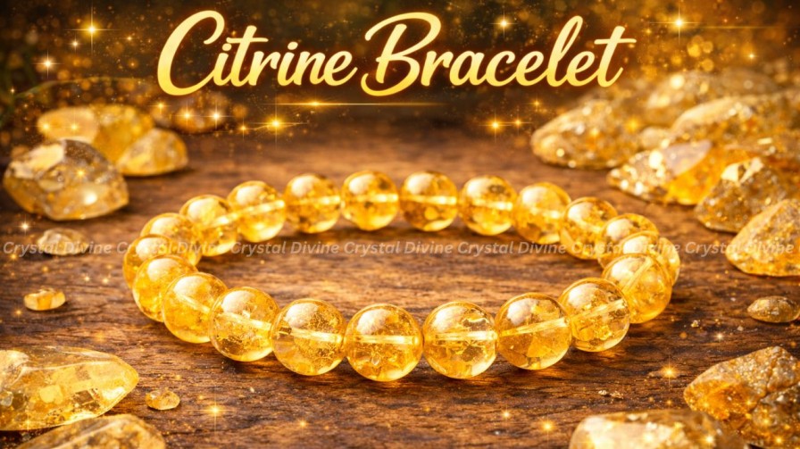 Citrine Crystal Bracelet