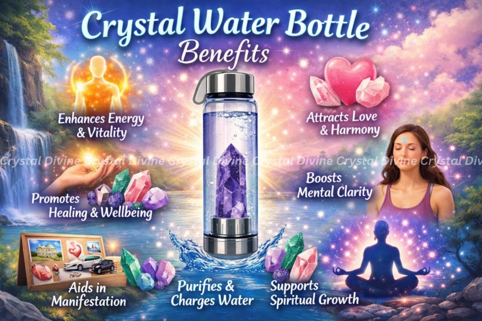 Crystal Water Bottle Benefits