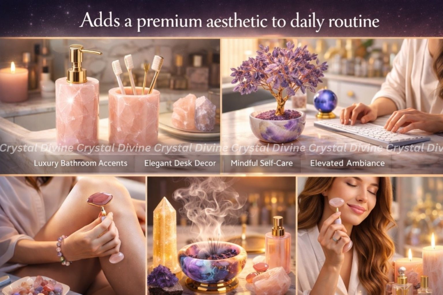 Luxury Crystal Water Bottles