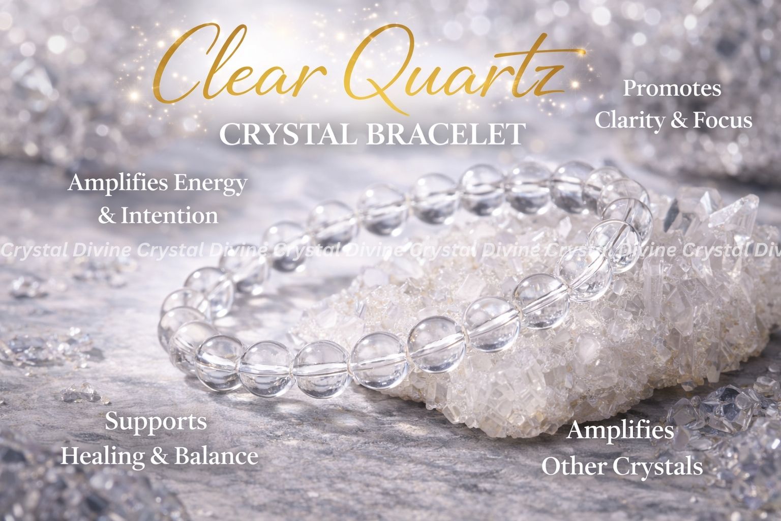 Clear Quartz Bracelet