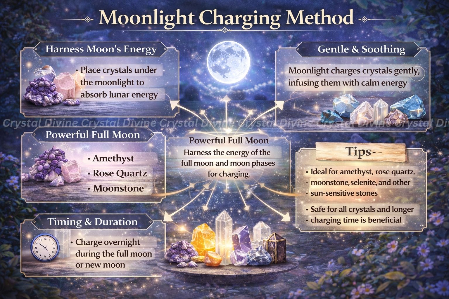 Moonlight Crystal Charging