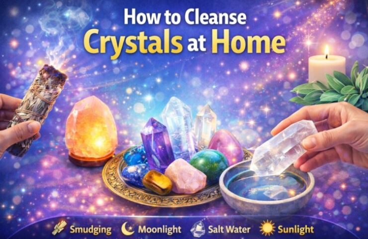 How to Cleanse Crystals at Home