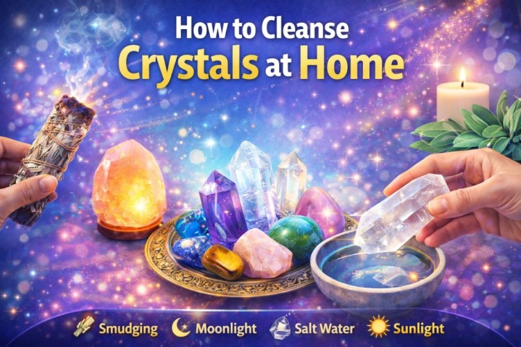 How to Cleanse Crystals at Home
