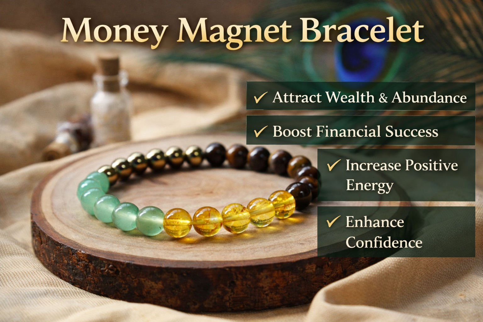 Money Magenet Bracelet