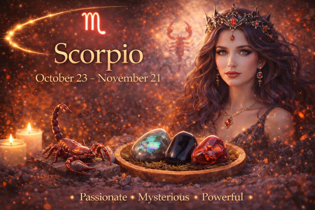Scorpio Crystals & Zodiac Stones