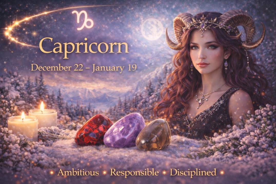 Capricorn Crystals & Zodiac Stones