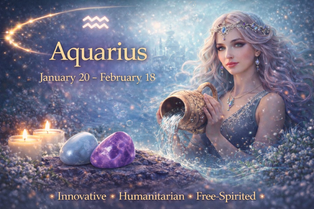 Aquarius Crystals & Zodiac Stones