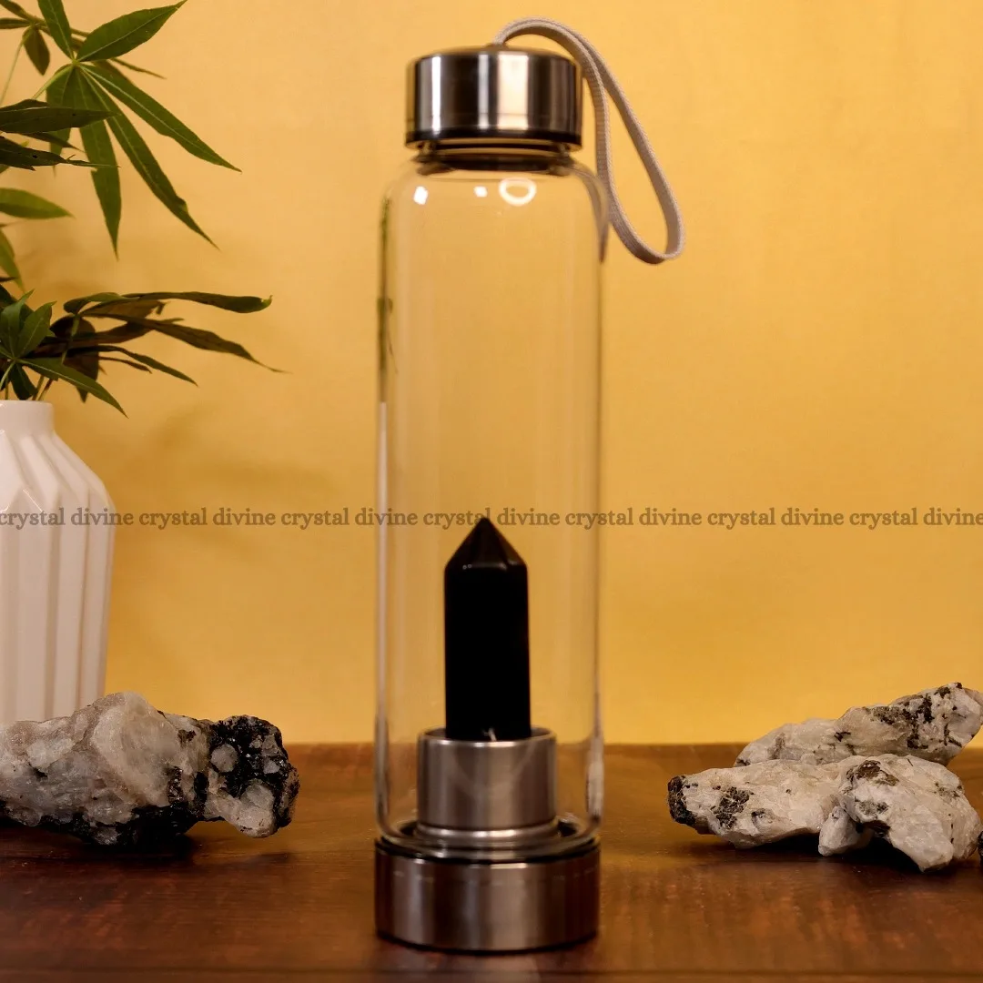 Black Tourmaline Bottle