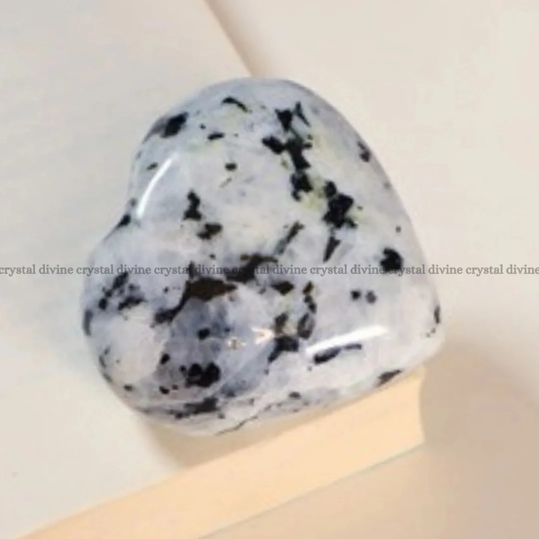Labradorite Crystal Heart