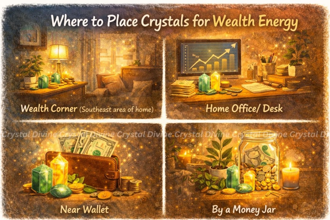 whare to place crystal