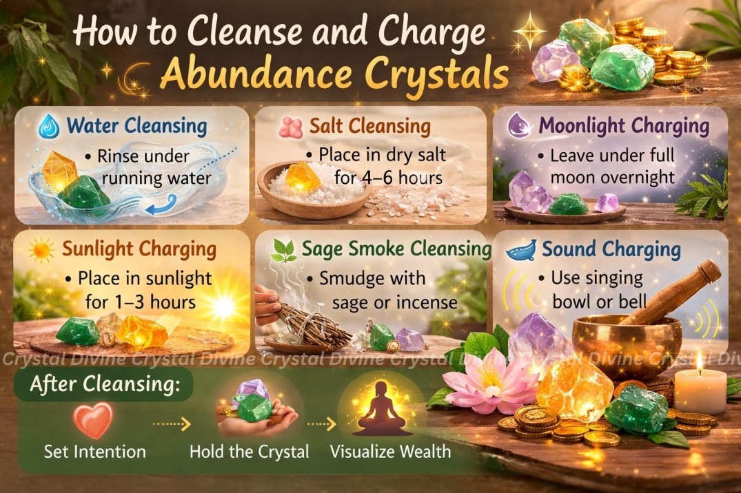 How to Clense and Charge Crystal