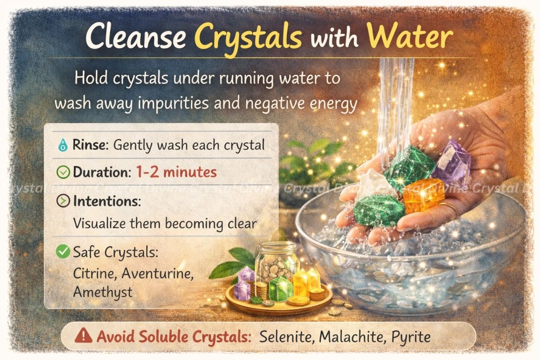 Clensing Crstsal with Water