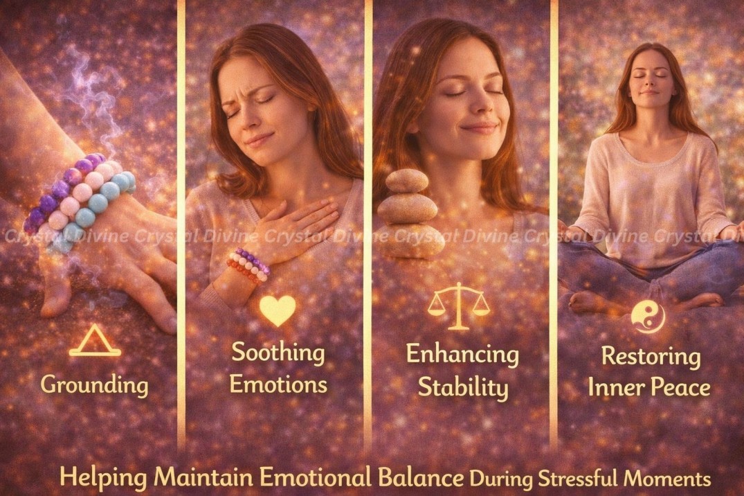 Crystal Bracelets For Stress Relief