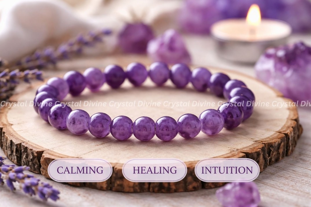 Amethyst Crystal Bracelet