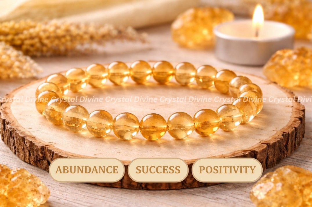 Citrine Crystal bracelet