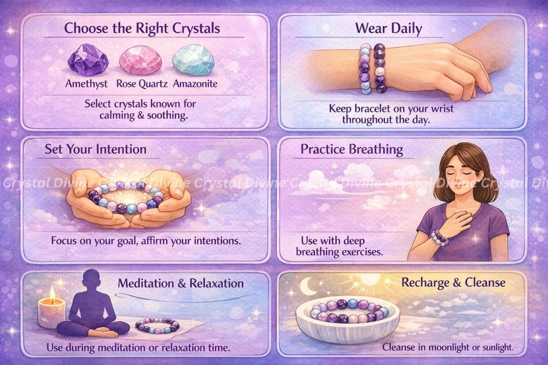 How to Use Crystal Bracelets for Anxiety