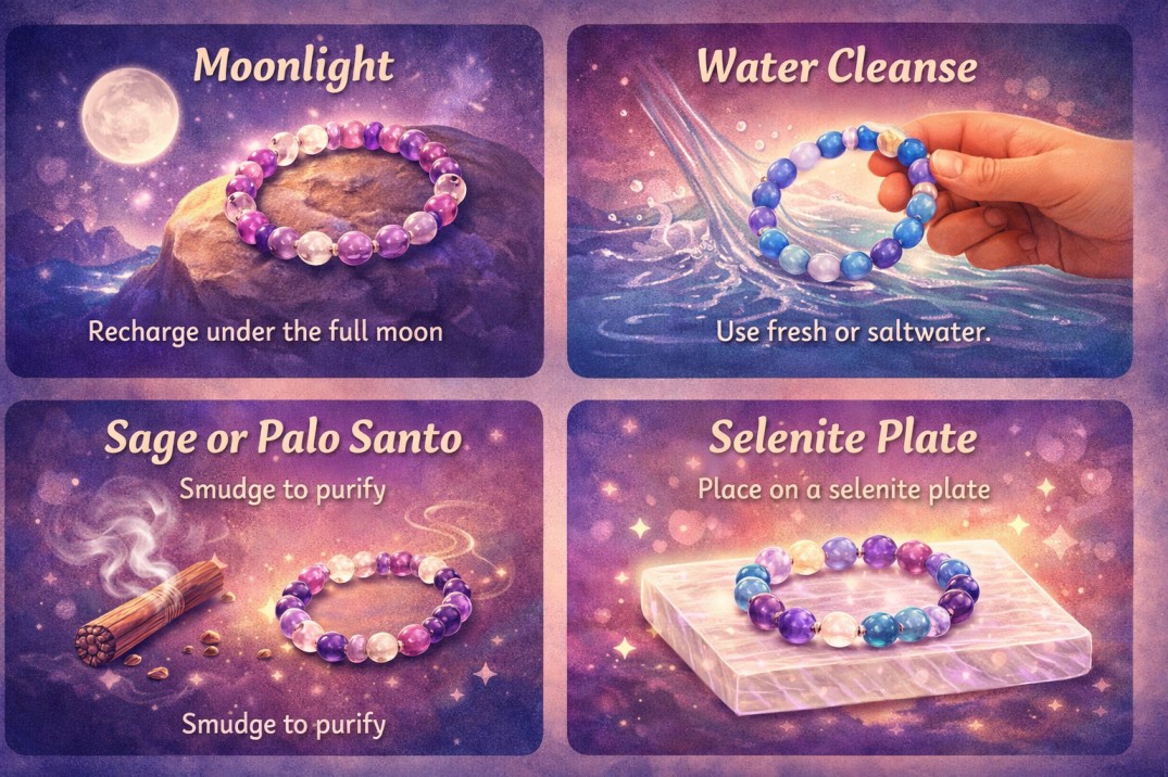 Crystal Bracelets For Stress Relief
