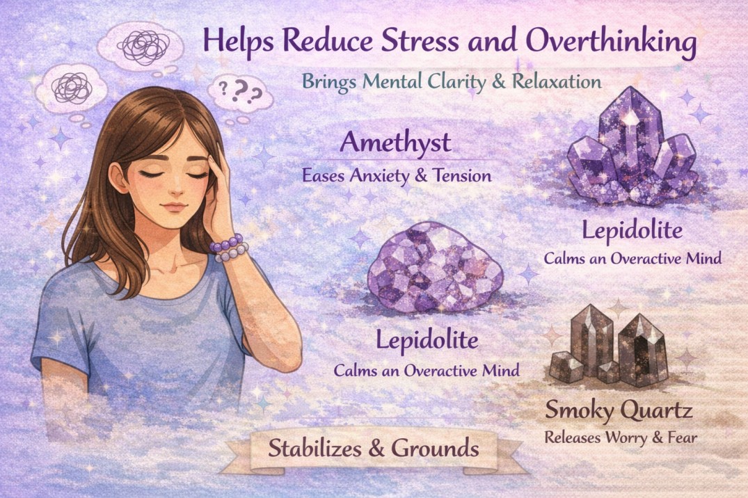 Helps Reduce Stress and Overthinking