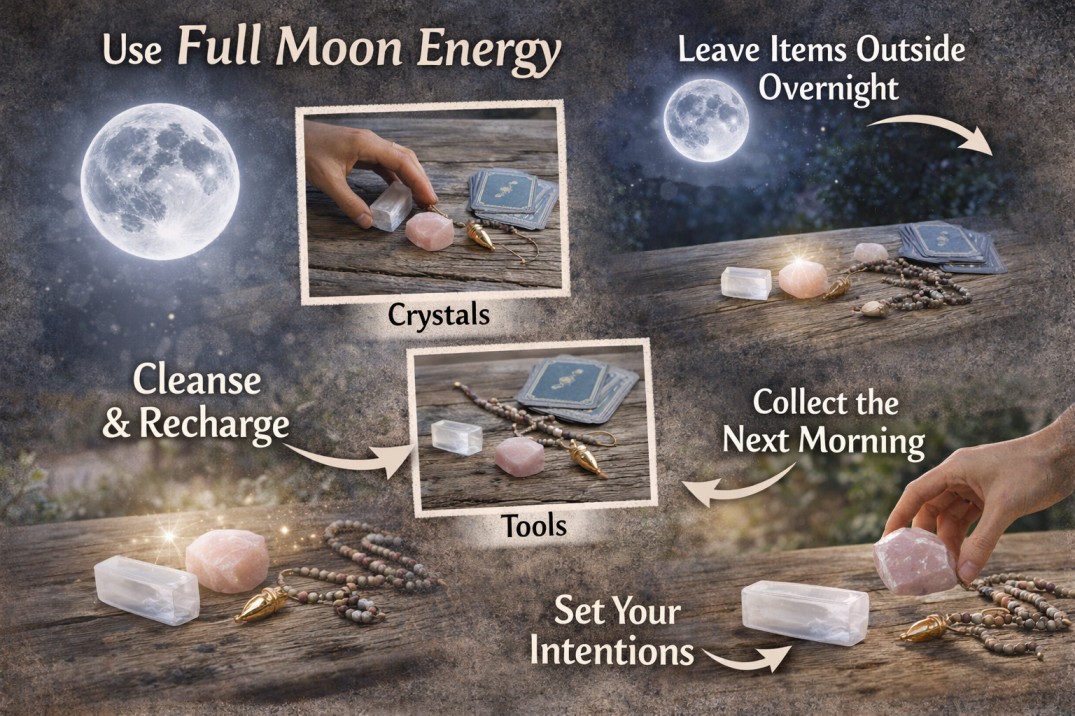 Moon Light Crystal Charging