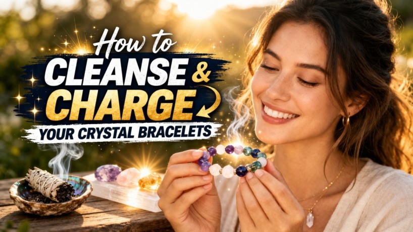 How to Cleanse and Charge Your Crystal Bracelets