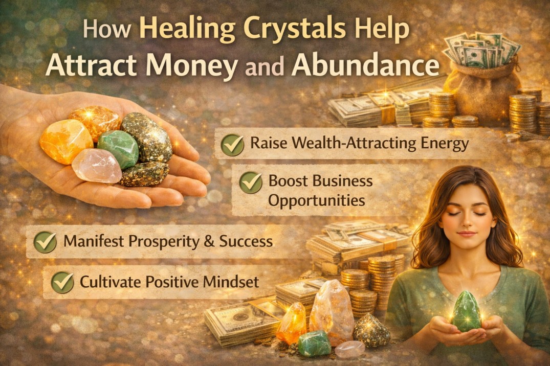 Healing Crystals for Money & Wealth
