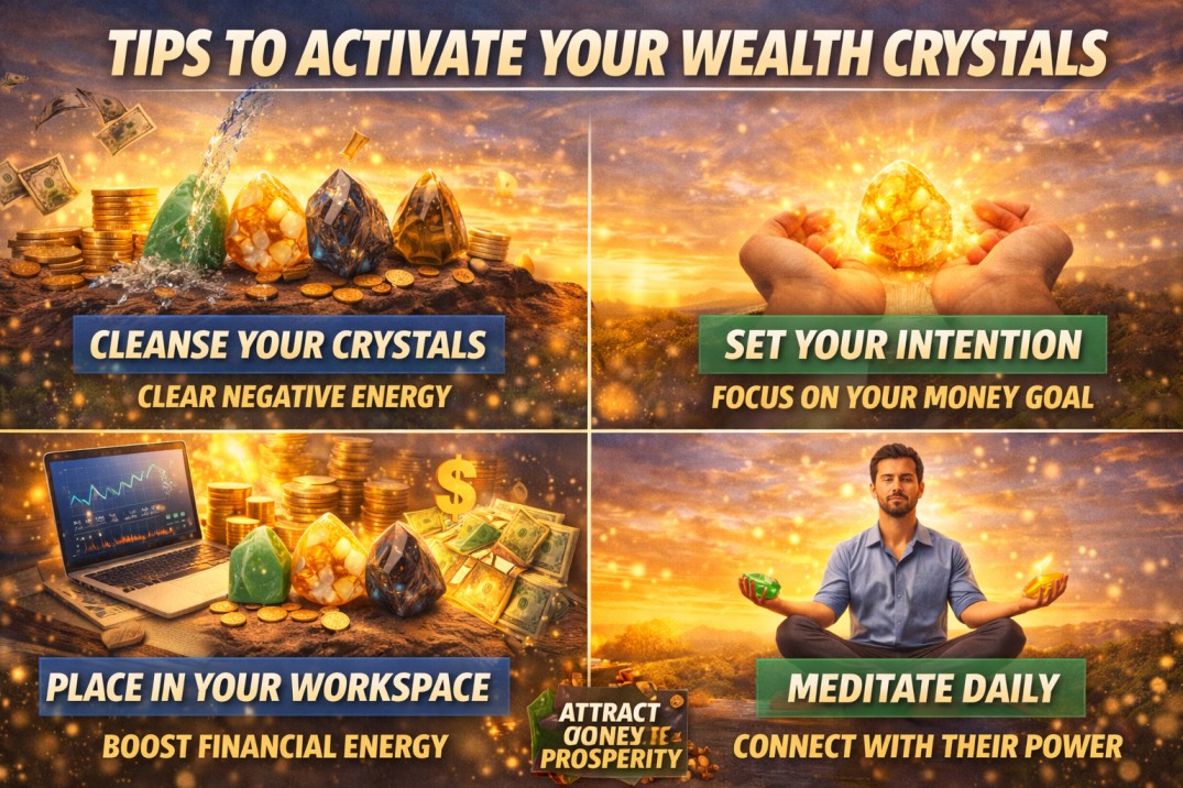 Healing Crystals for Money & Wealth