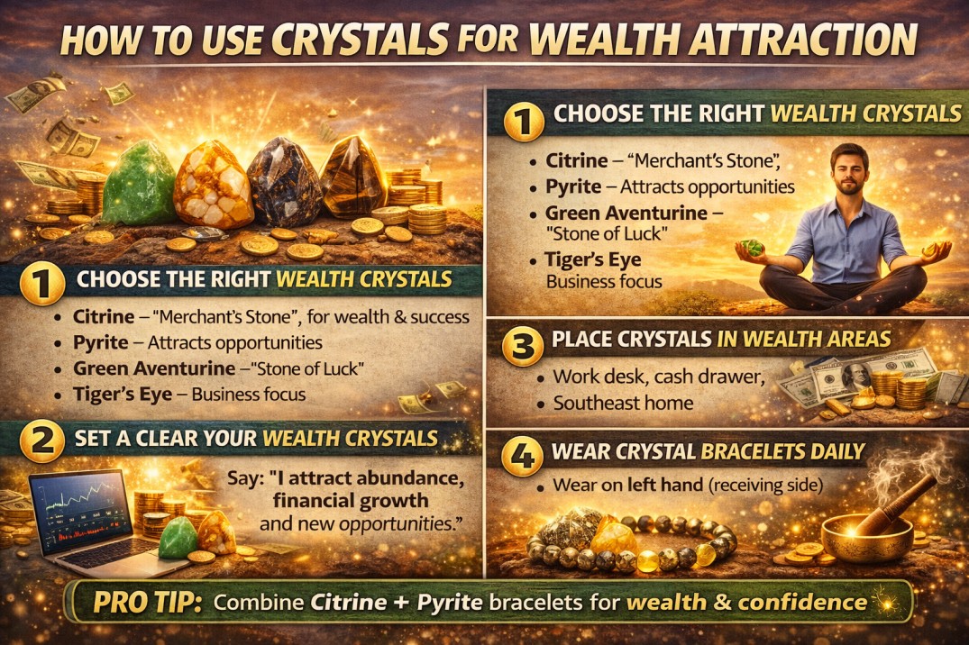Healing Crystals for Money & Wealth