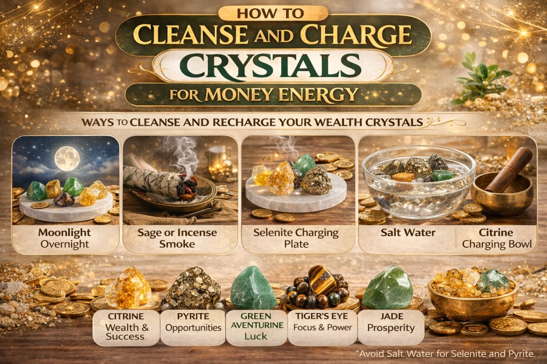 How to charge crystal
