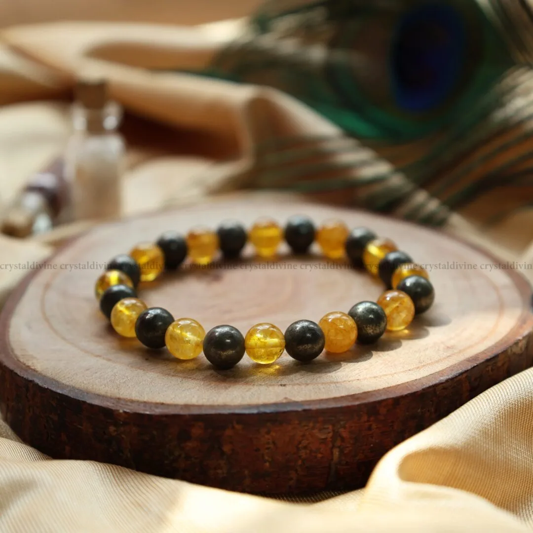 Citrine Amethyst Bracelet