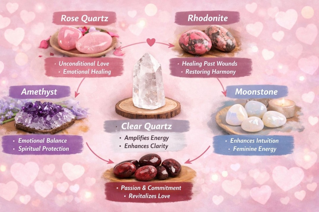 Best Crystals for Love and Relationships
