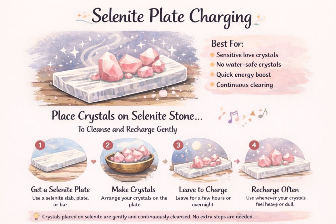 Selenite Plate Charging