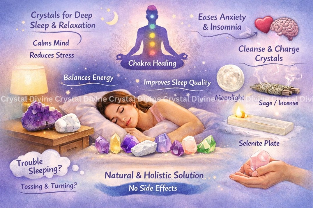 crystals for better sleep and insomnia