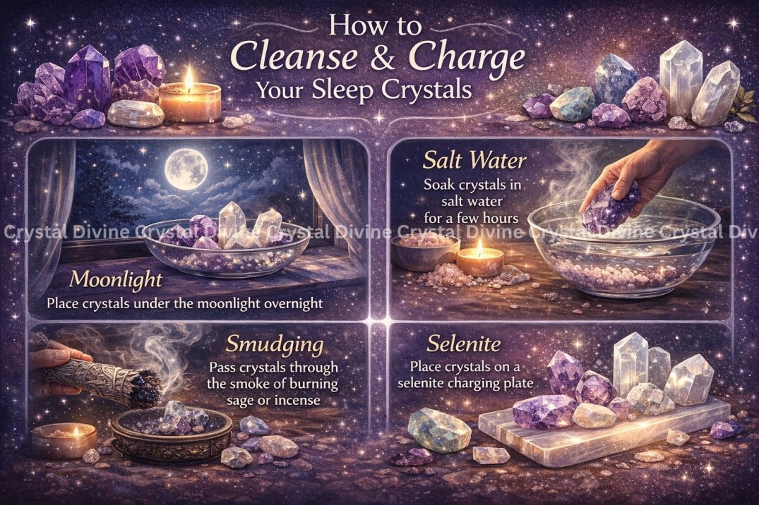 How to Cleanse & Charge Crystal