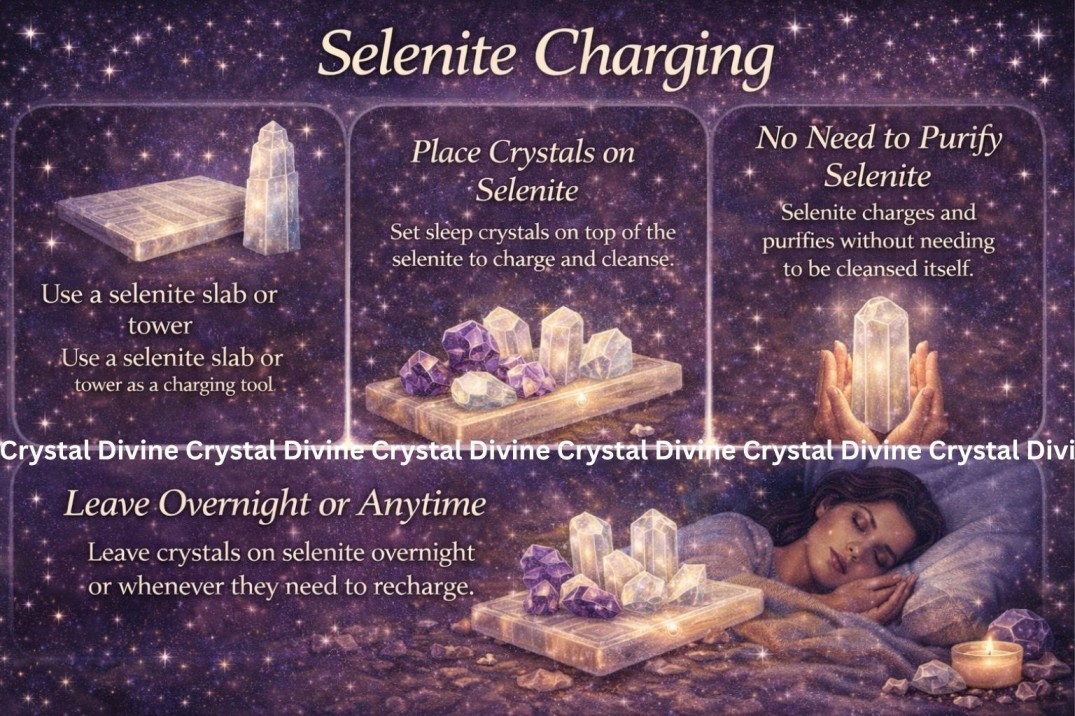 Selenite Charging Plate