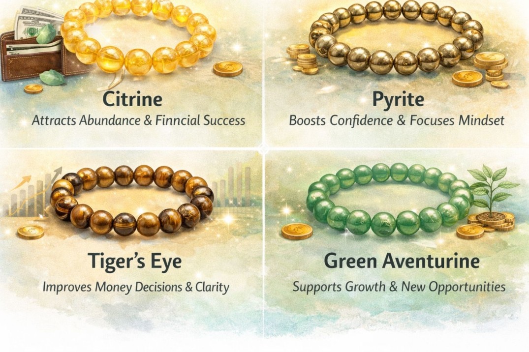 Best Crystal Bracelets for Money & Wealth