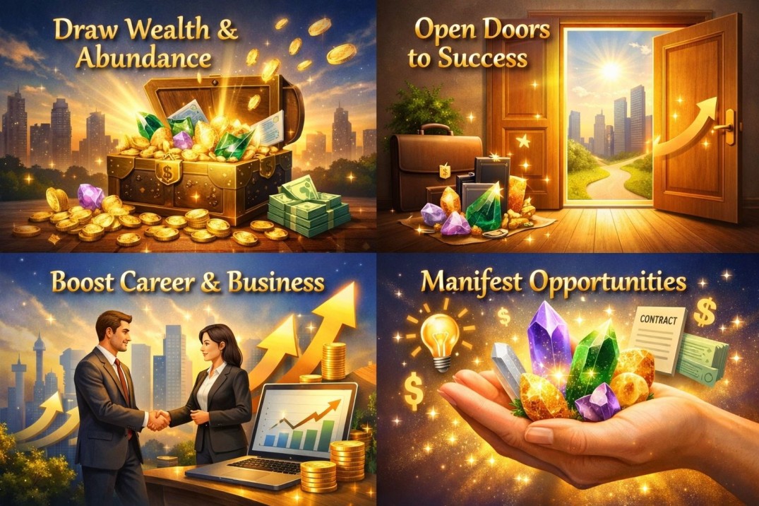 Best Crystals for Attracting Money and Wealth