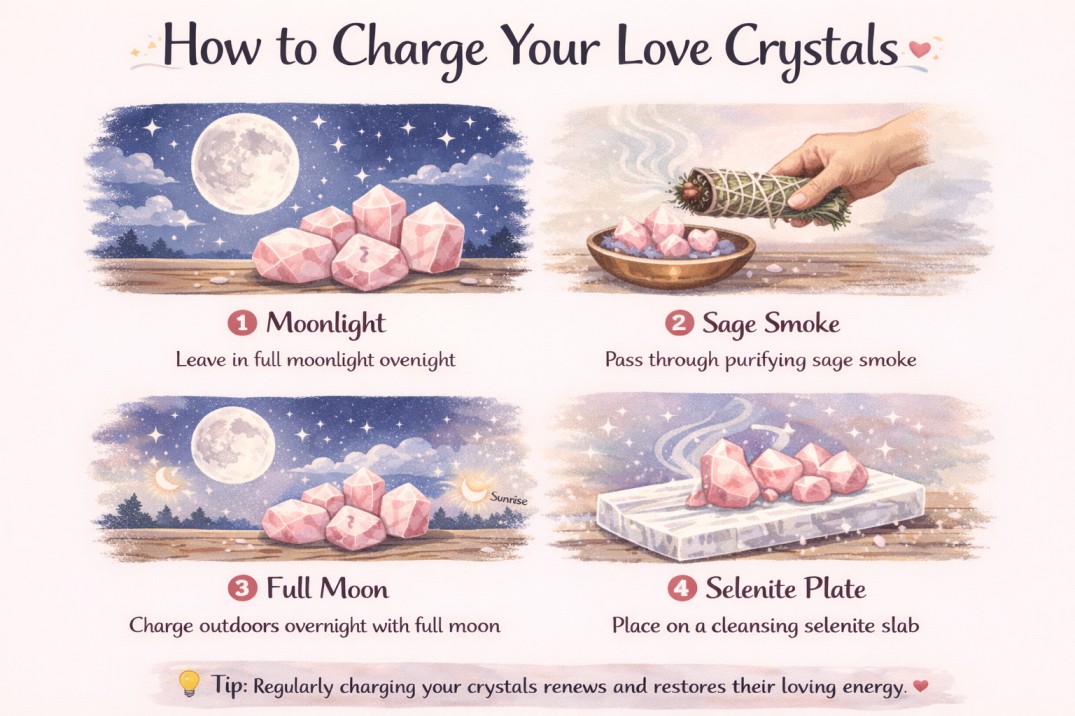 How to Charge Your Love Crystals