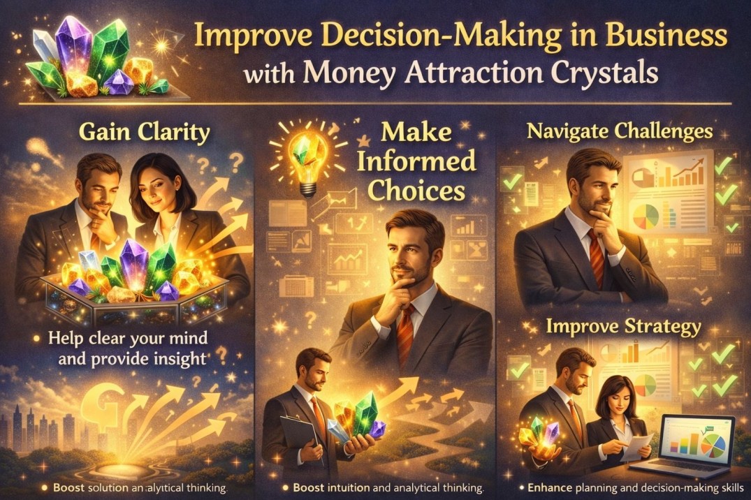 Best Crystals for Attracting Money and Wealth