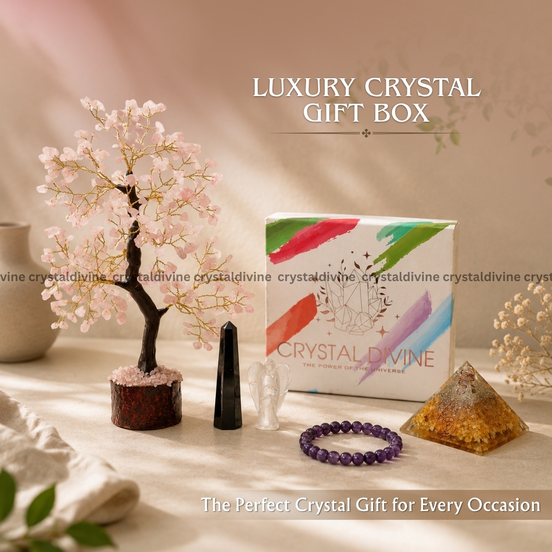 Luxury Crystal Gift Box (Emotional Healing & Positive Energy)