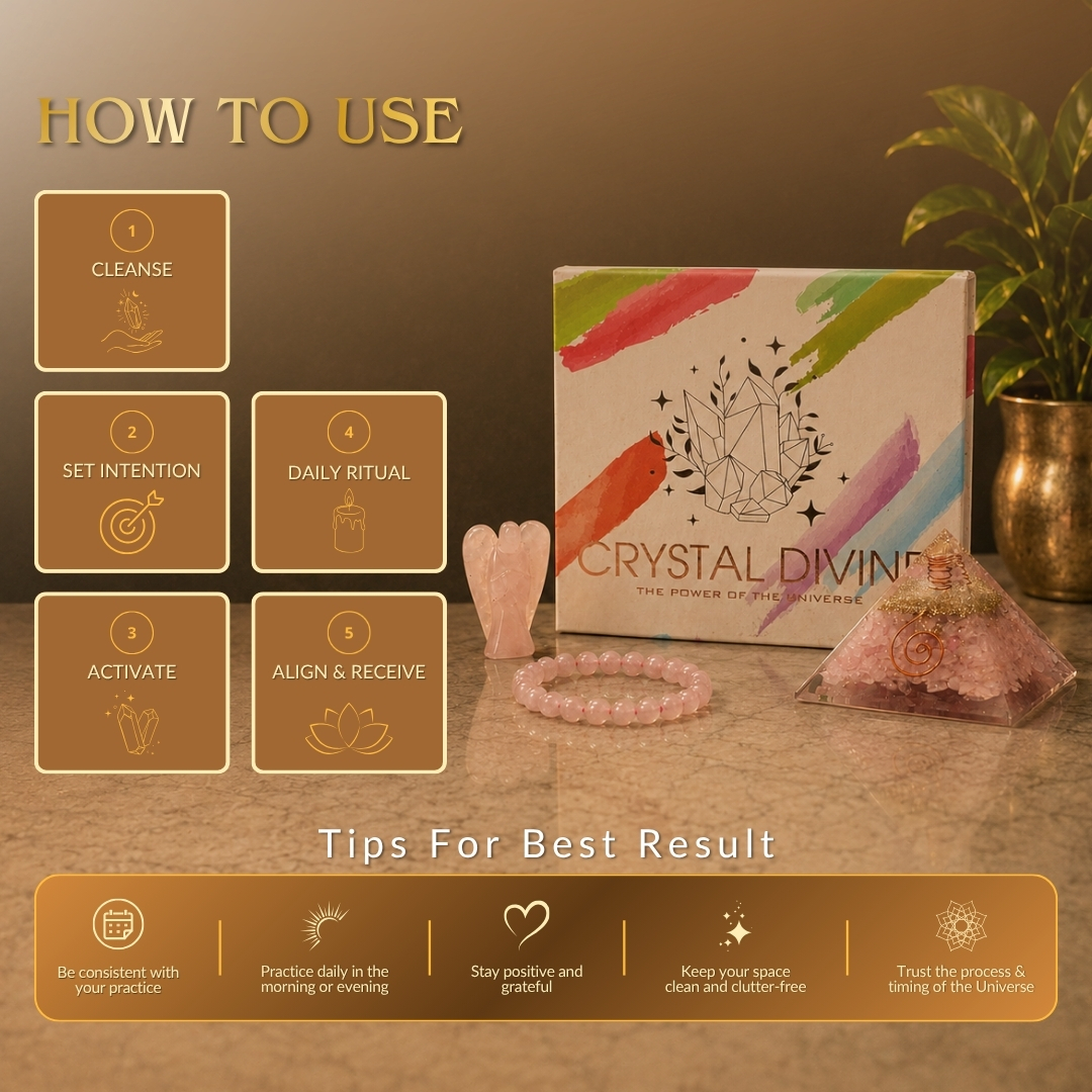 Love & Self Love Healing Kit (Rose Quartz)