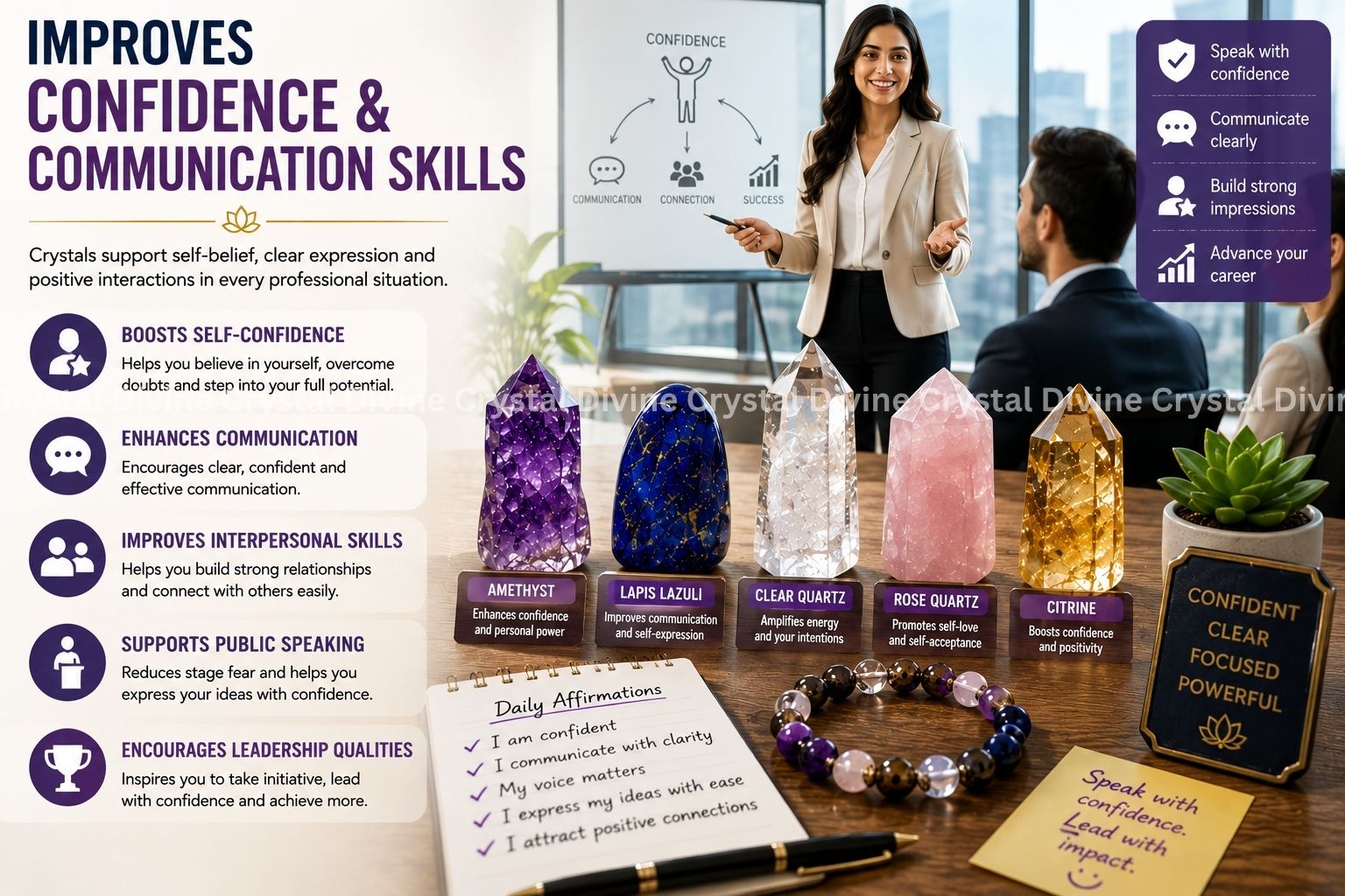 Best Crystals for Career Growth & Job Success