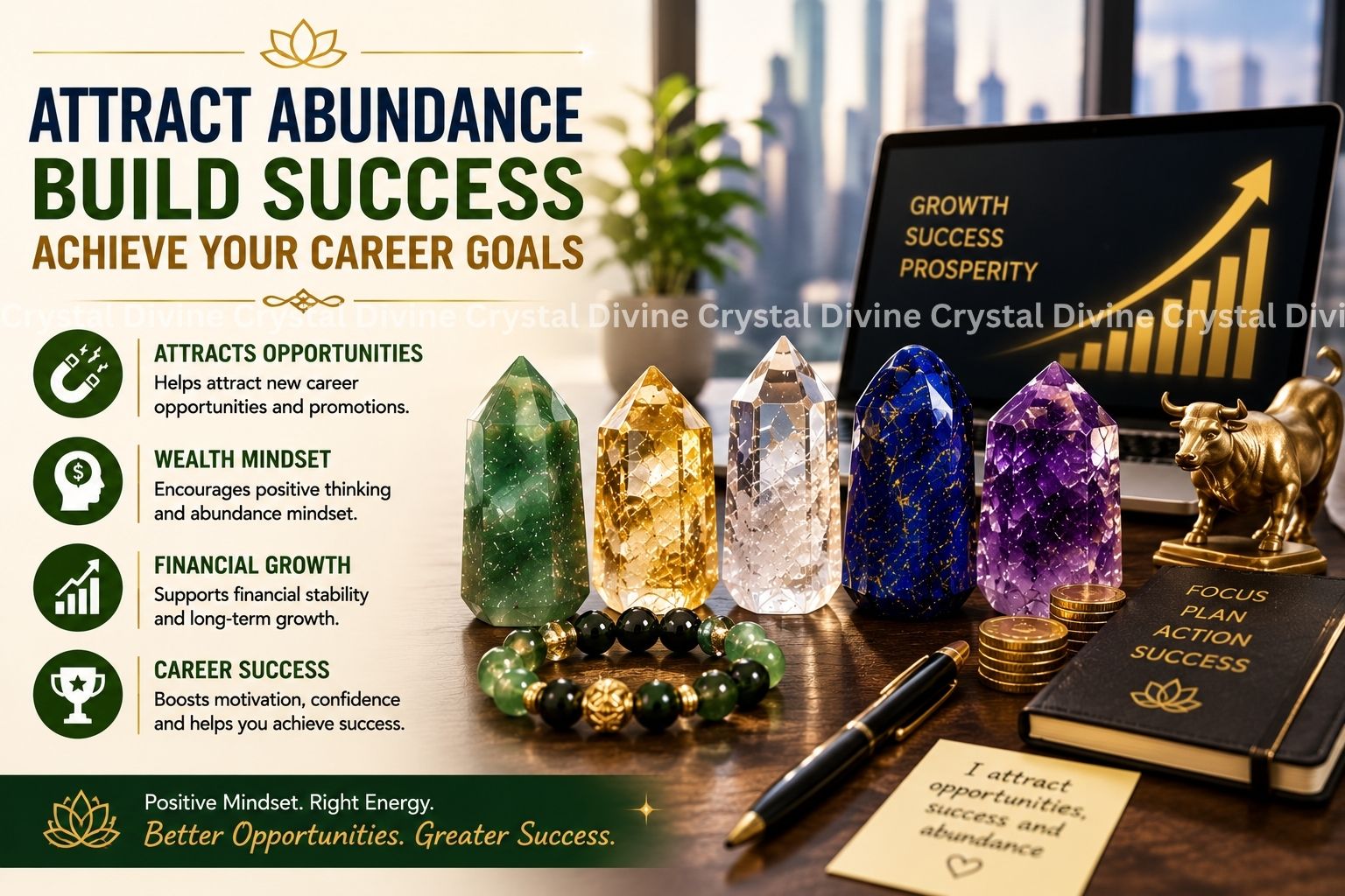 Best Crystals for Career Growth & Job Success