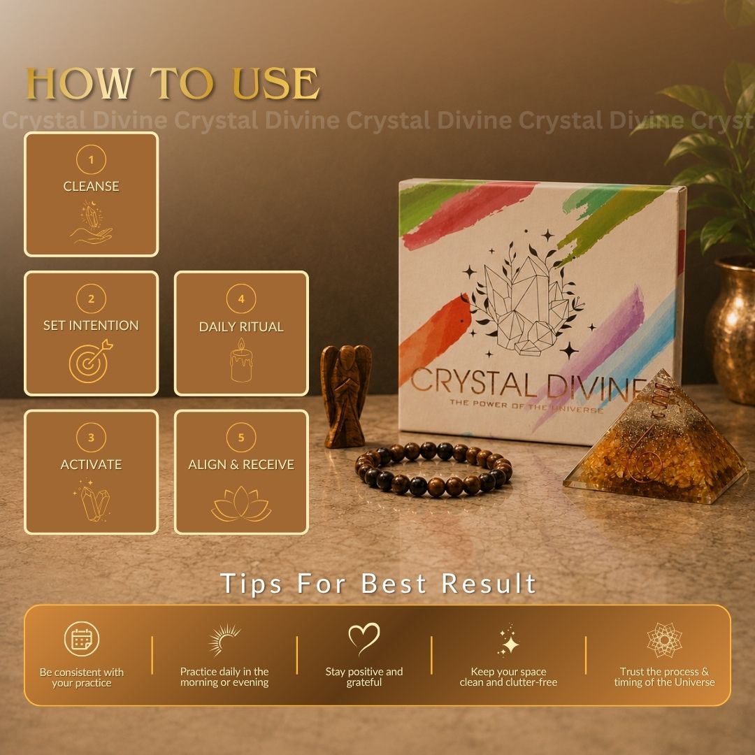 Career Success & Confidence Kit (Tiger Eye, Citrine)