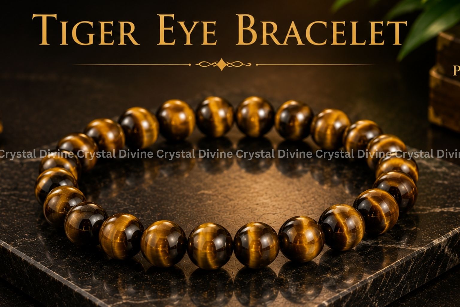 Tiger Eye Crystal Bracelet