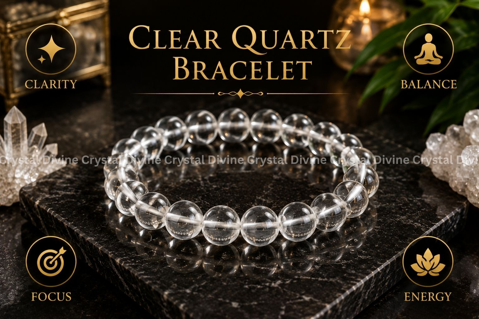Clear Quartz Bracelet