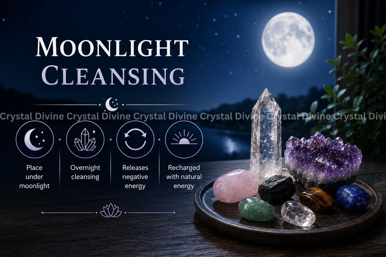 MoonLight Crystal Charging