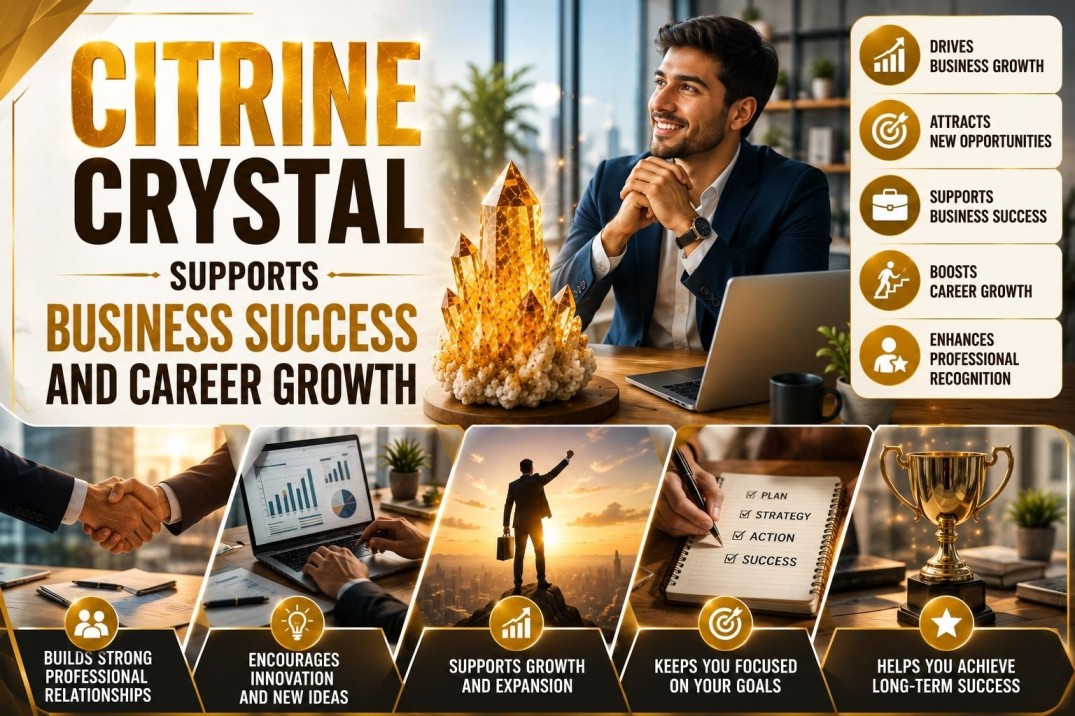Citrine Crystal for Money Benefits and Uses